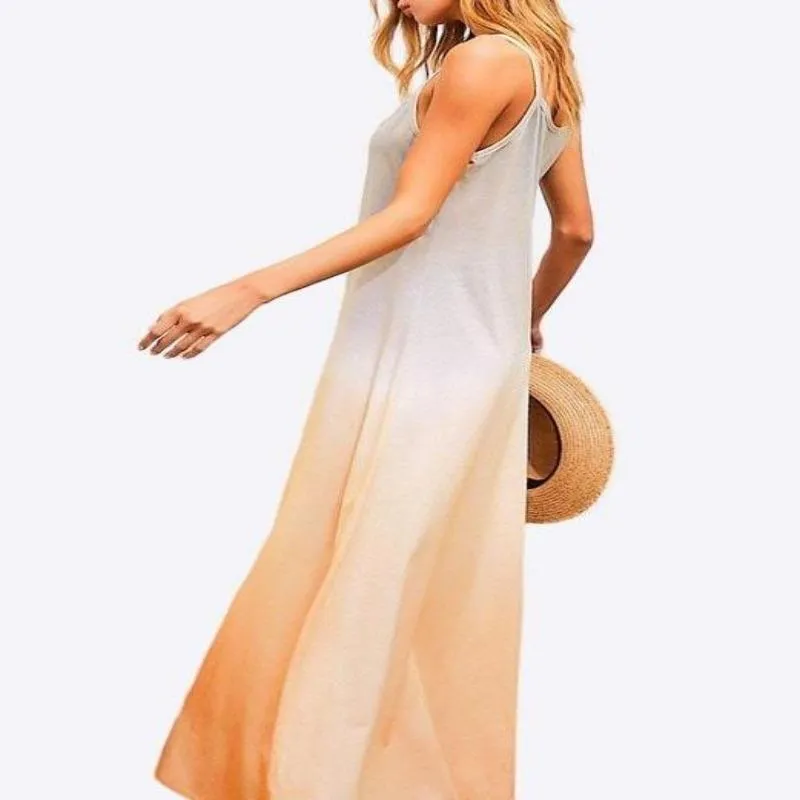 Summer Breeze Tie-Dye Maxi Dress