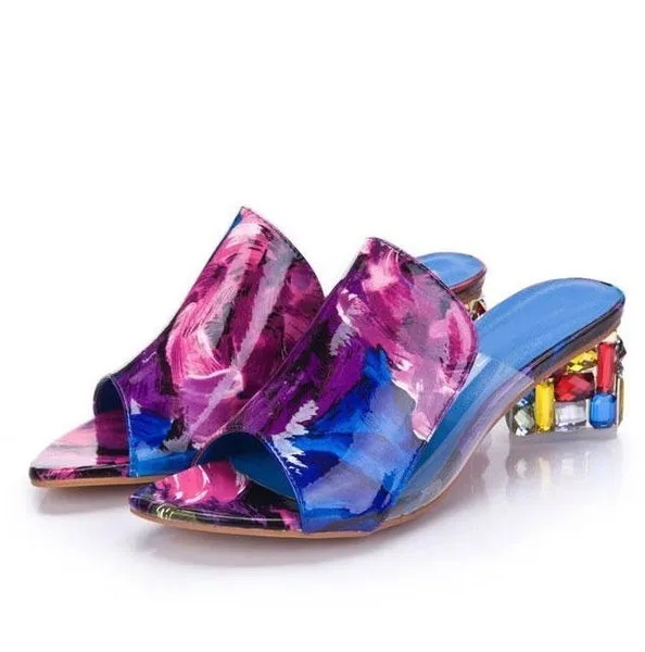 Summer European and American Shoes with Breathable Sandals Diamond In The Rough with Sandals and Slippers