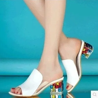 Summer European and American Shoes with Breathable Sandals Diamond In The Rough with Sandals and Slippers