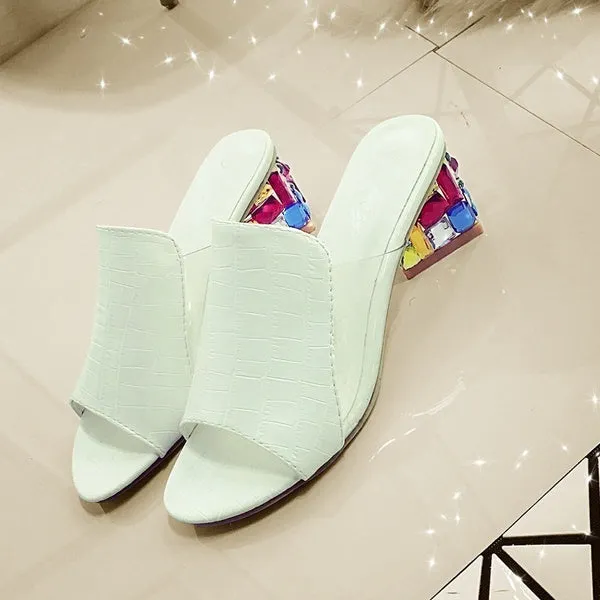 Summer European and American Shoes with Breathable Sandals Diamond In The Rough with Sandals and Slippers