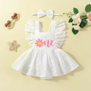 Summer Jumpsuit Dress With Ruffles