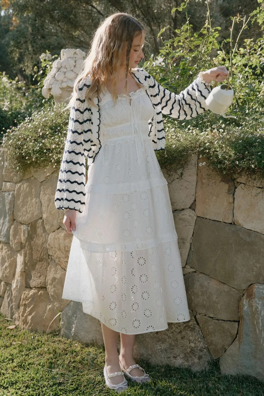 Summer White Midi