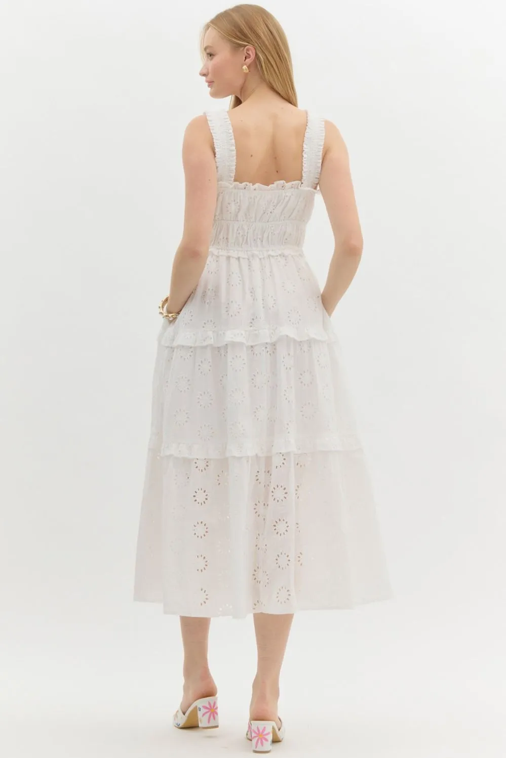 Summer White Midi