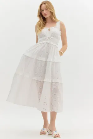 Summer White Midi