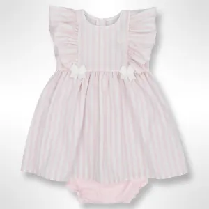 Sunday Collection - Striped Dress & Bloomers
