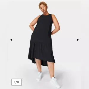 Sweaty Betty Explorer Ace Midi Dress Black sz S