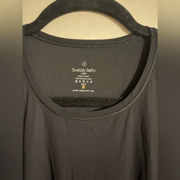Sweaty Betty Explorer Ace Midi Dress Black sz S