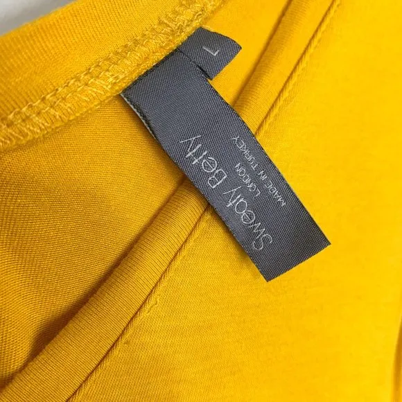 SWEATY BETTY Golden Yellow Take it Easy Dress Size L / 12