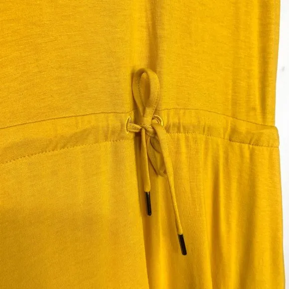 SWEATY BETTY Golden Yellow Take it Easy Dress Size L / 12