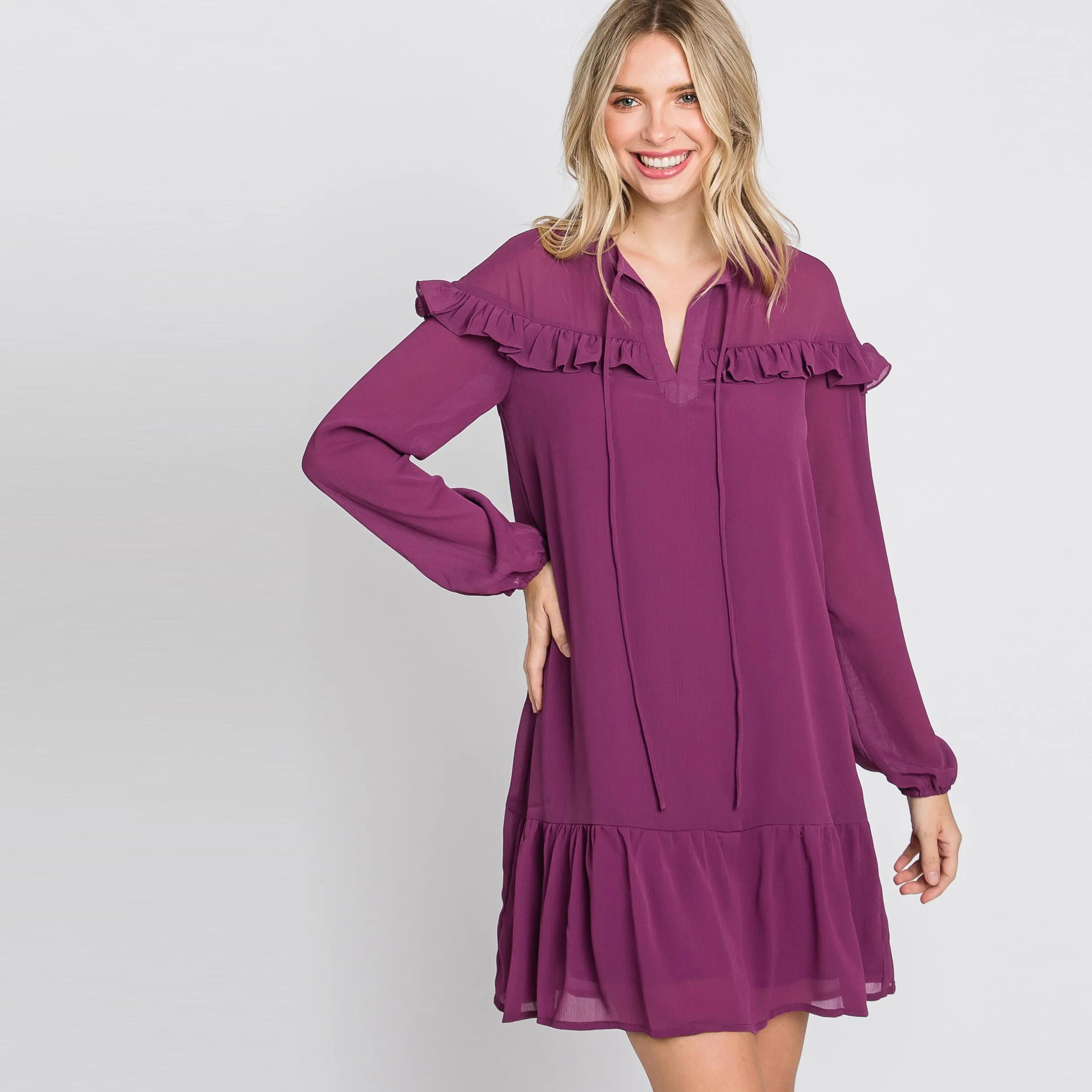 Sweet Plum Dress