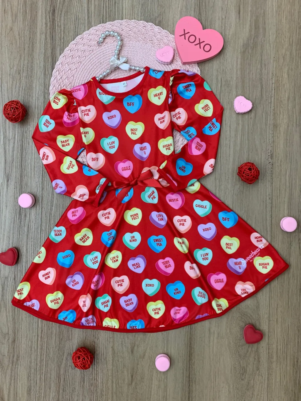 Sweethearts Sweet Pea Darling Valentine Dress