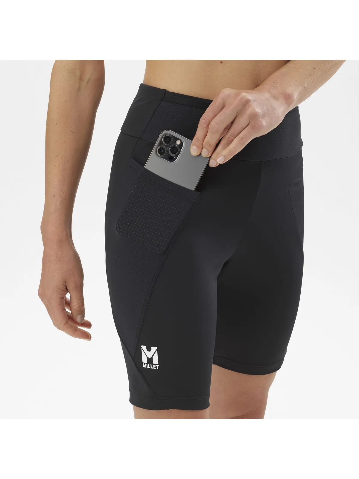 Szorty MILLET W Intense High Rise Short czarny