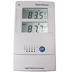 Talking Indoor/Outdoor Thermometer