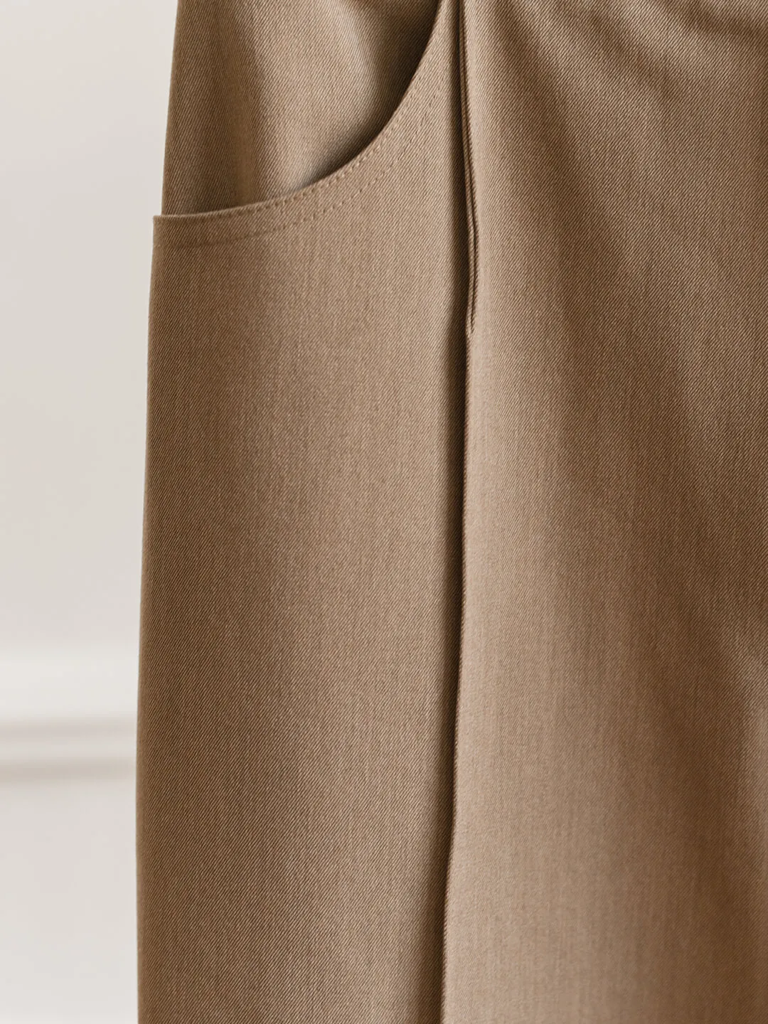 Teresa Khaki Flared Trousers
