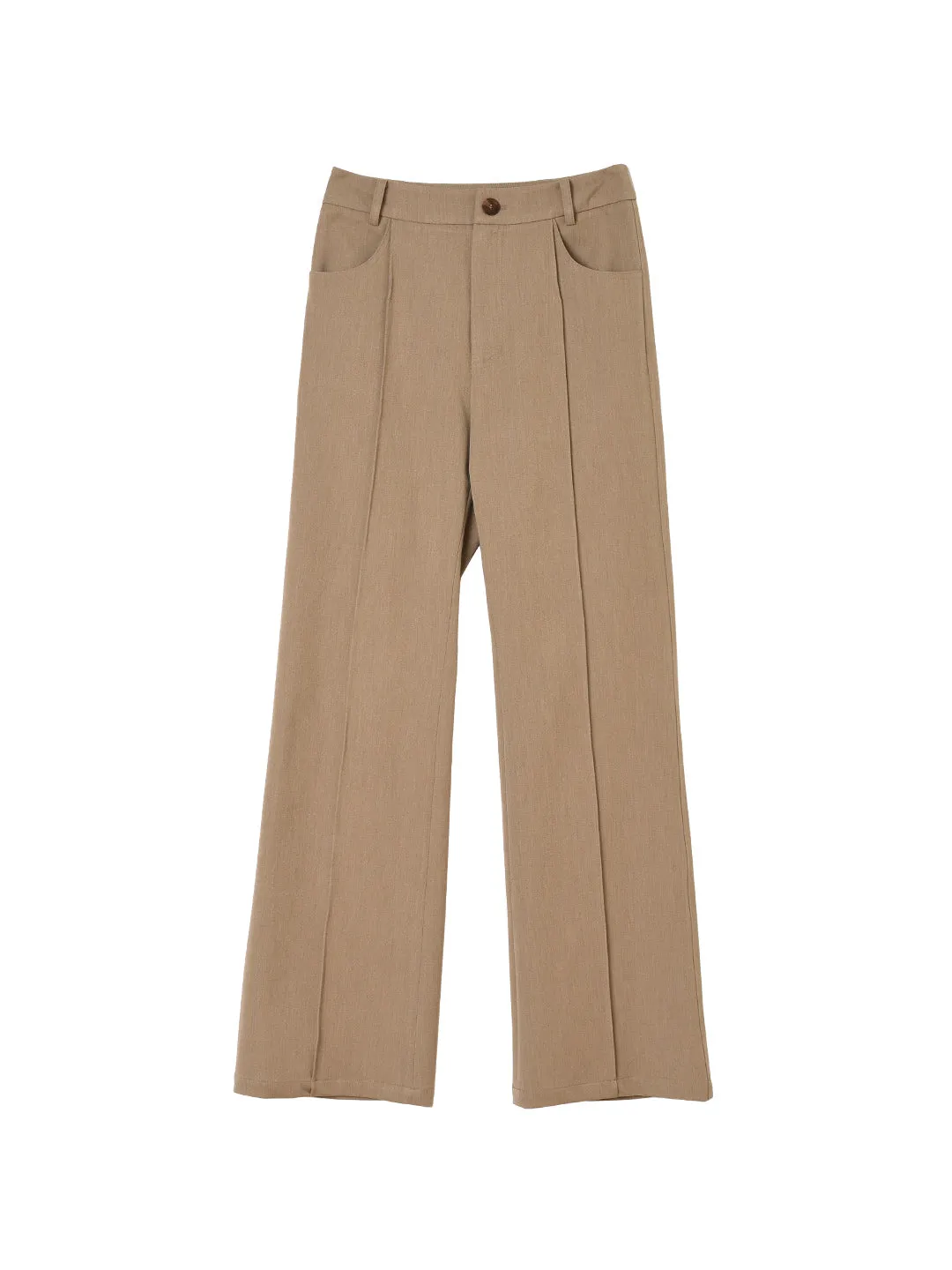 Teresa Khaki Flared Trousers