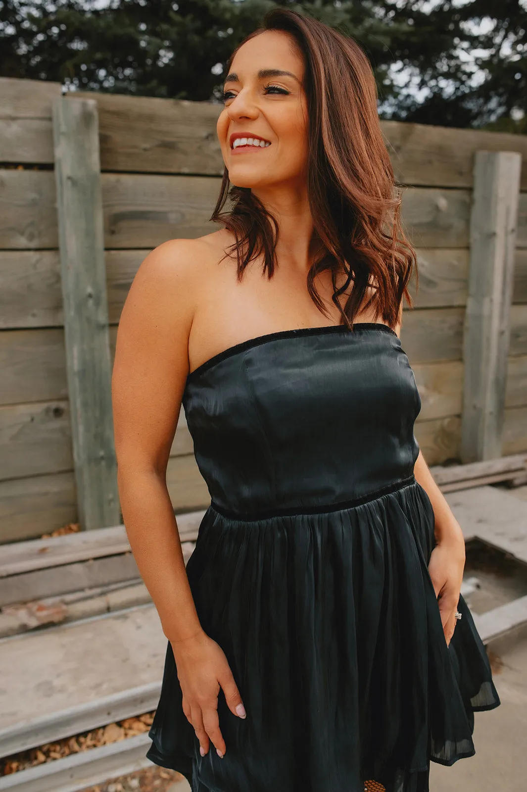The Daisy Mini Satin Dress by Free People