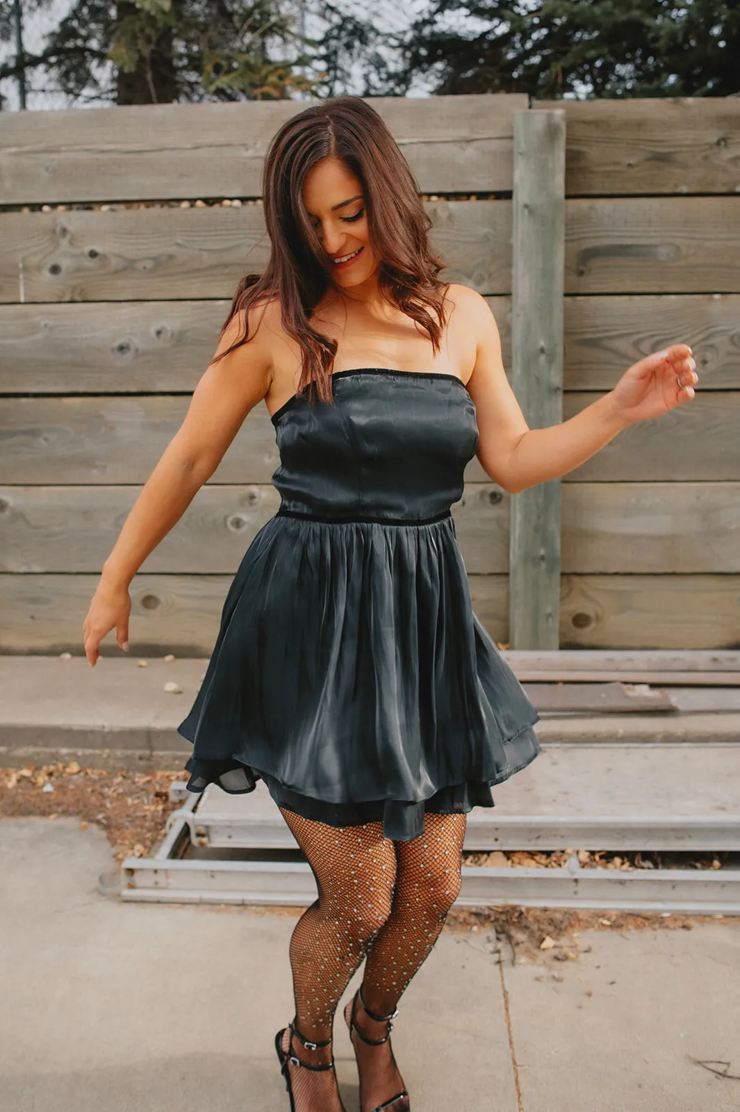 The Daisy Mini Satin Dress by Free People