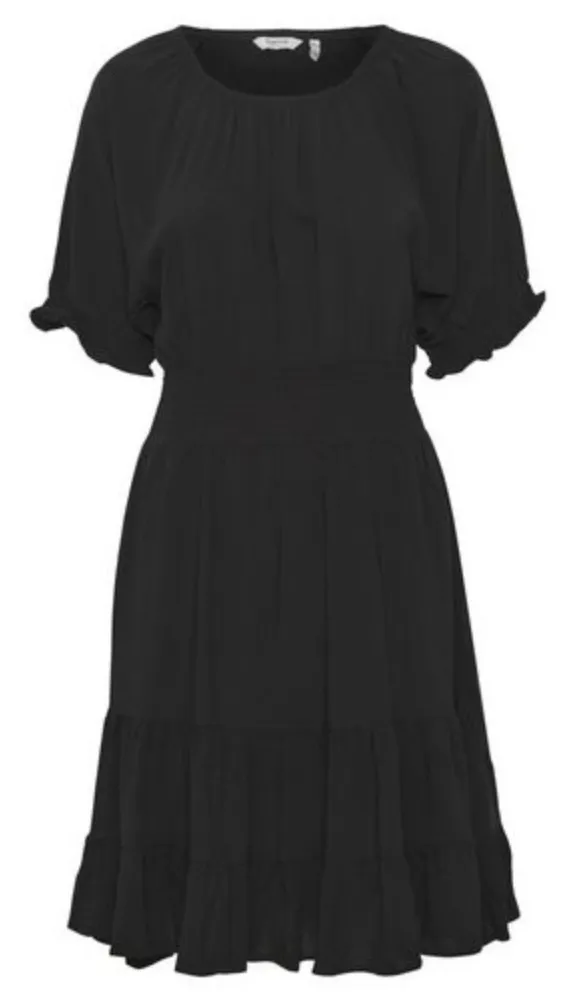 The Joey Smock Dress - Black