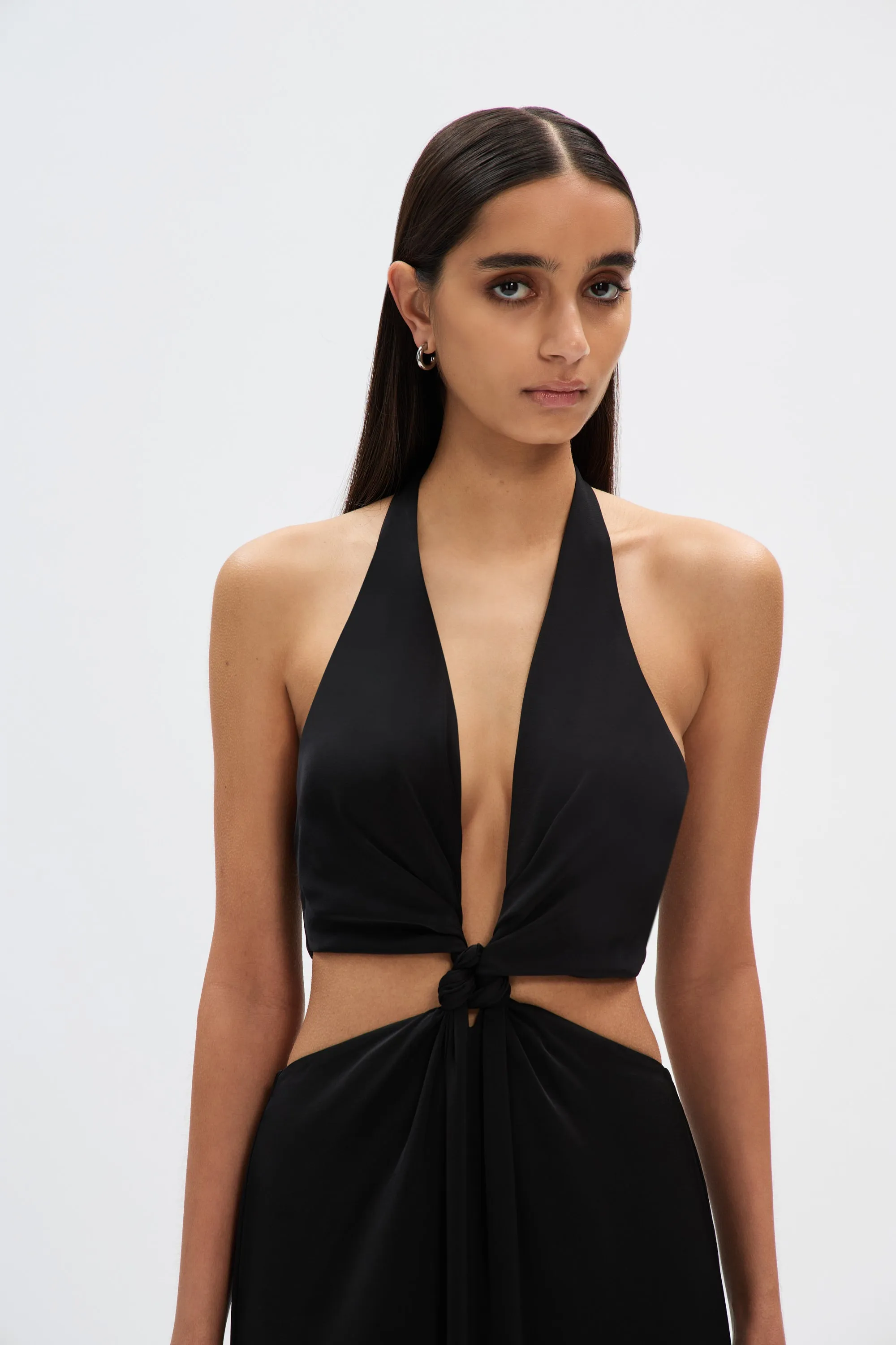 THE 'WANDER' SATIN DRESS