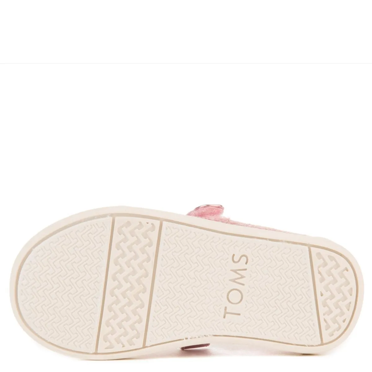 Tiny Toms: Pink Metallic Foil Mary Jane Flats
