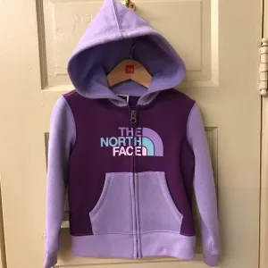 Toddlers' The North Face | Toddler Girls Logowear Full Zip Hoodie | Iris Purple