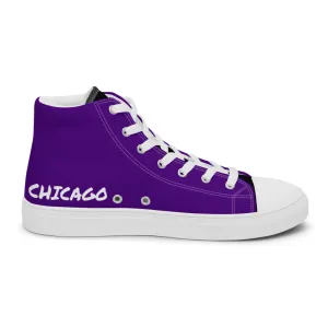 Tony Trixx Chicago Women’s high top canvas shoes - Indigo