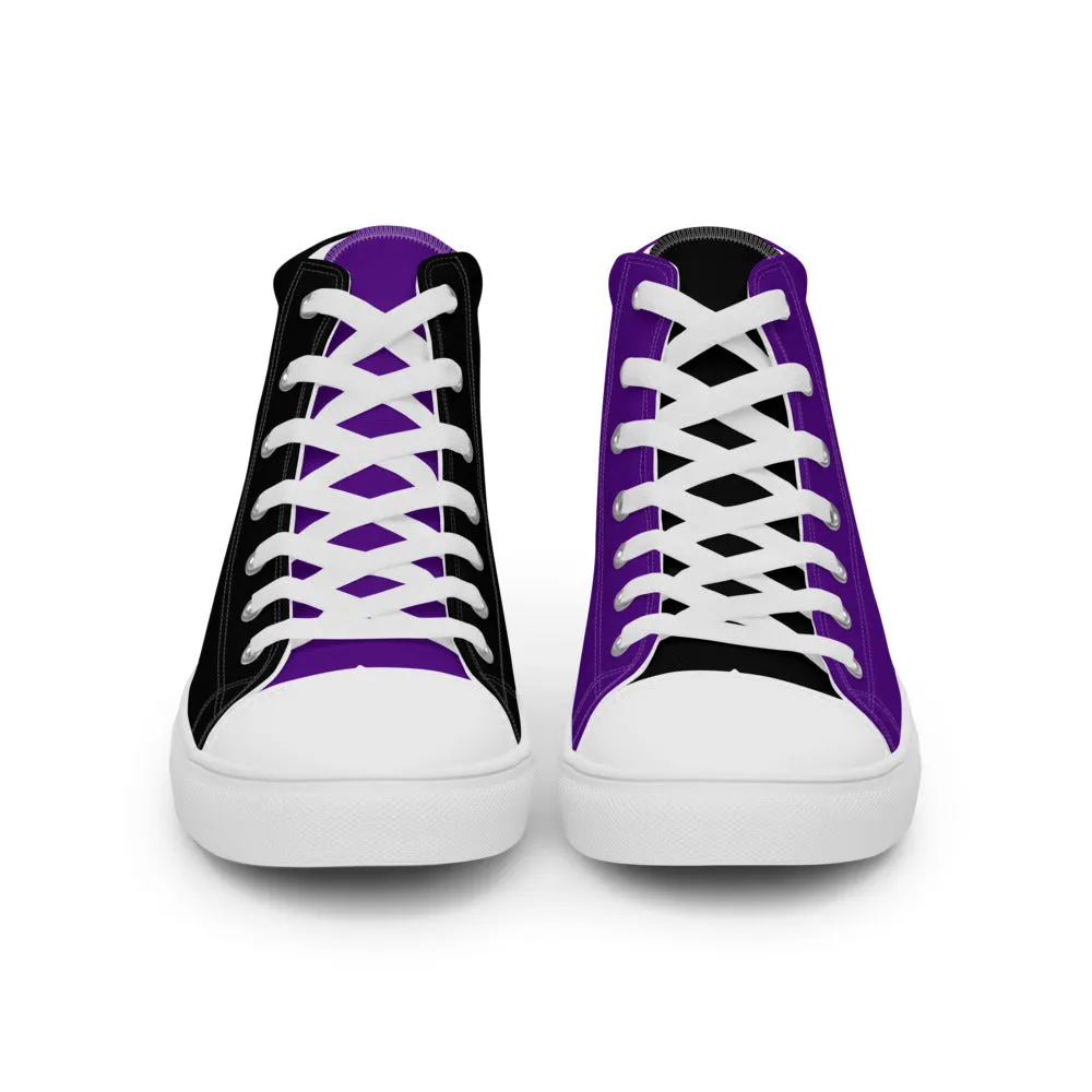 Tony Trixx Chicago Women’s high top canvas shoes - Indigo