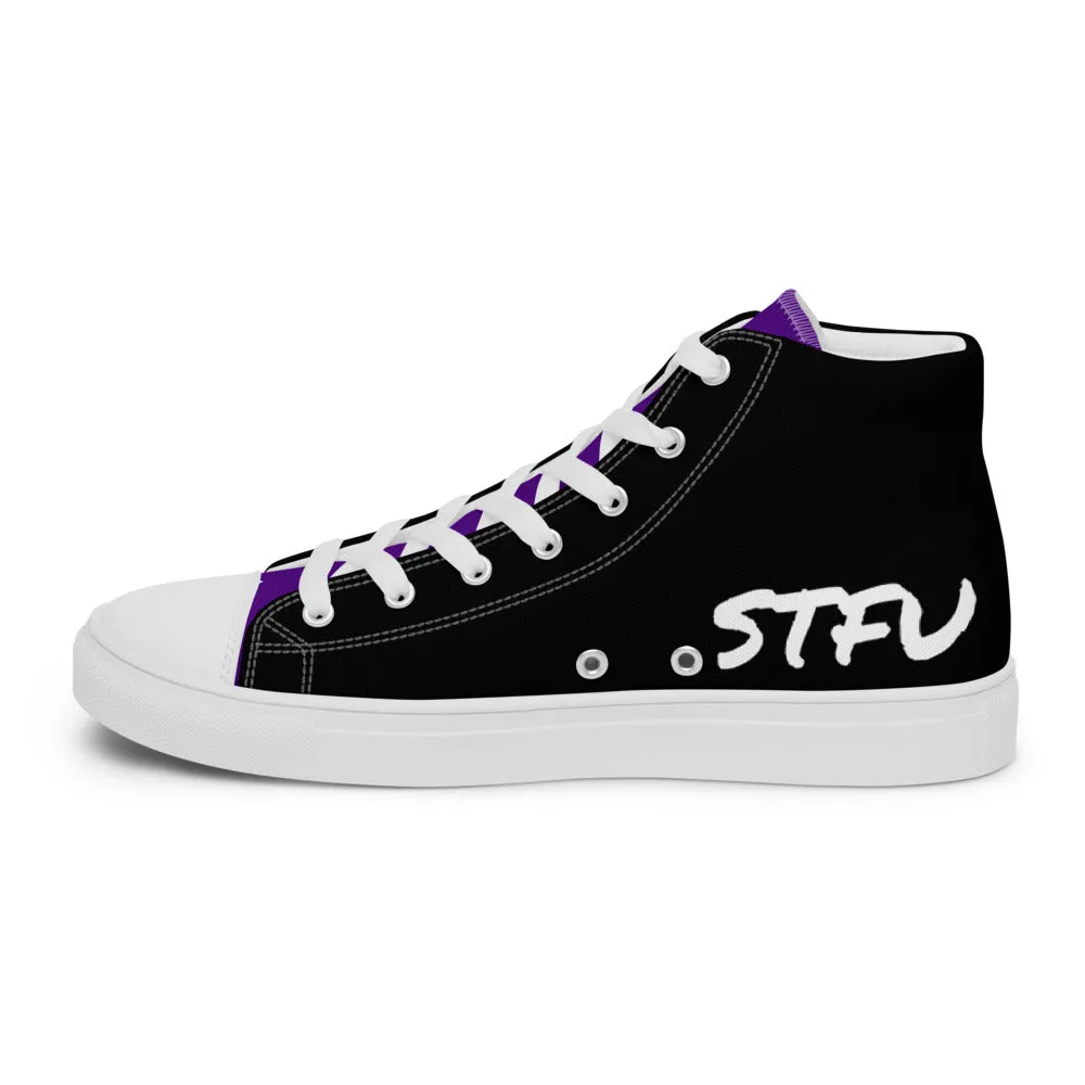 Tony Trixx Chicago Women’s high top canvas shoes - Indigo