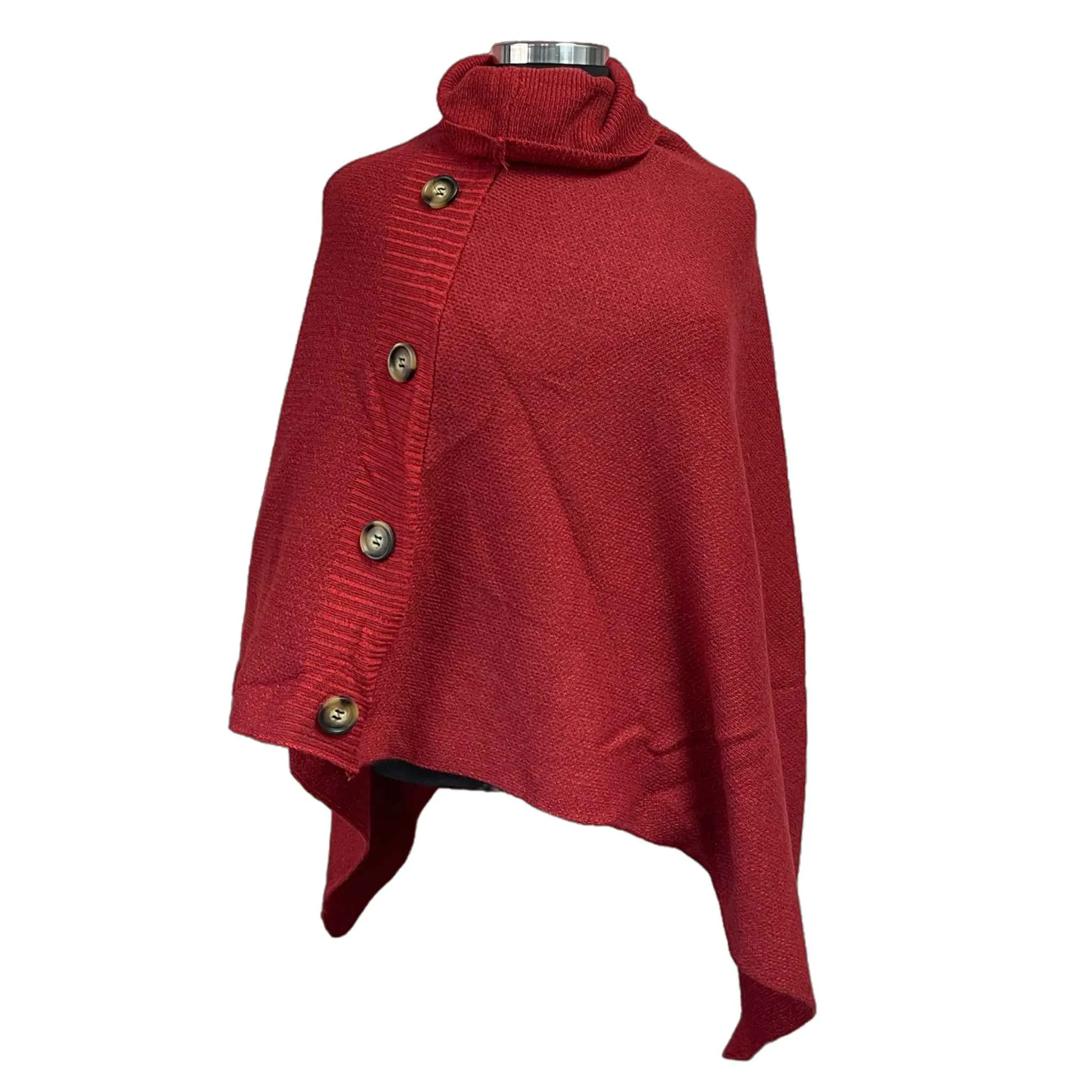 Turtleneck Poncho