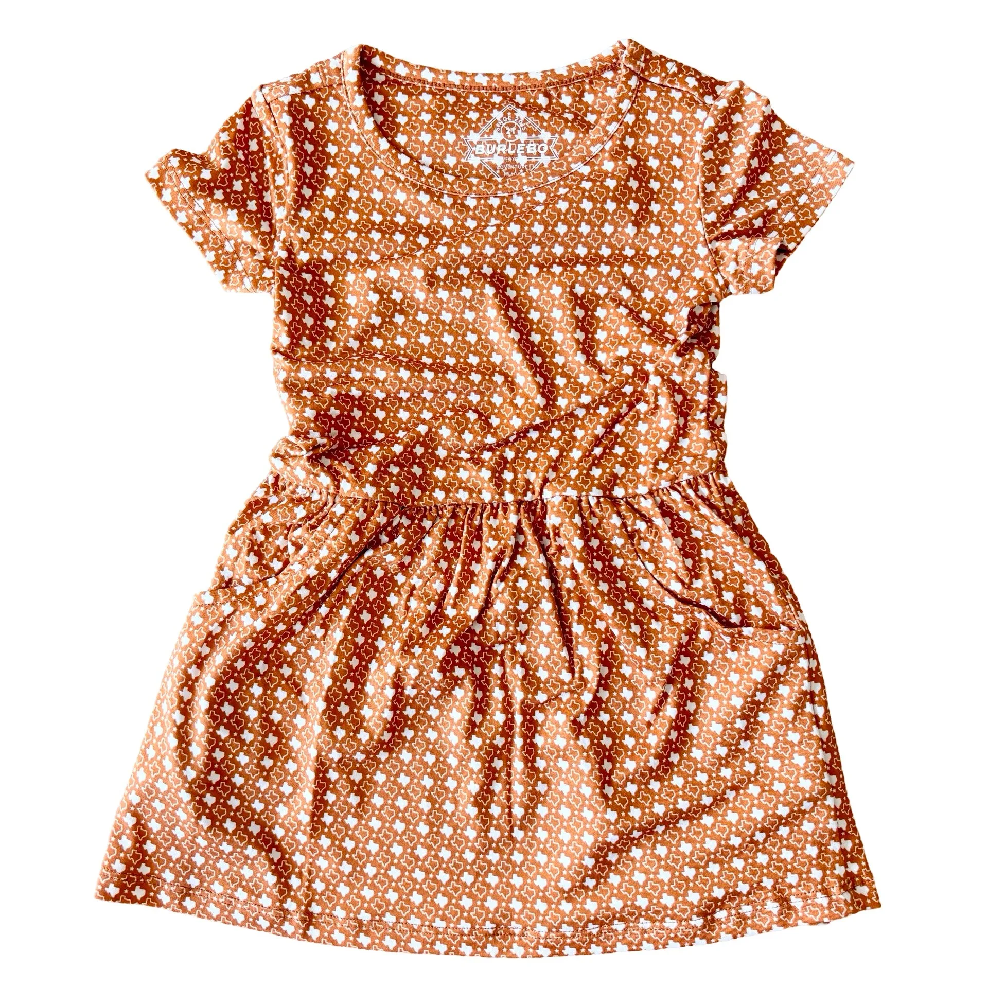 Twirl Dress | Texas Orange