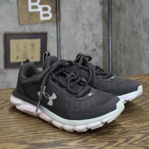 Under Armour Women's Charged Assert 9 Low Top Sneakers Iridescence Gray 5.5M