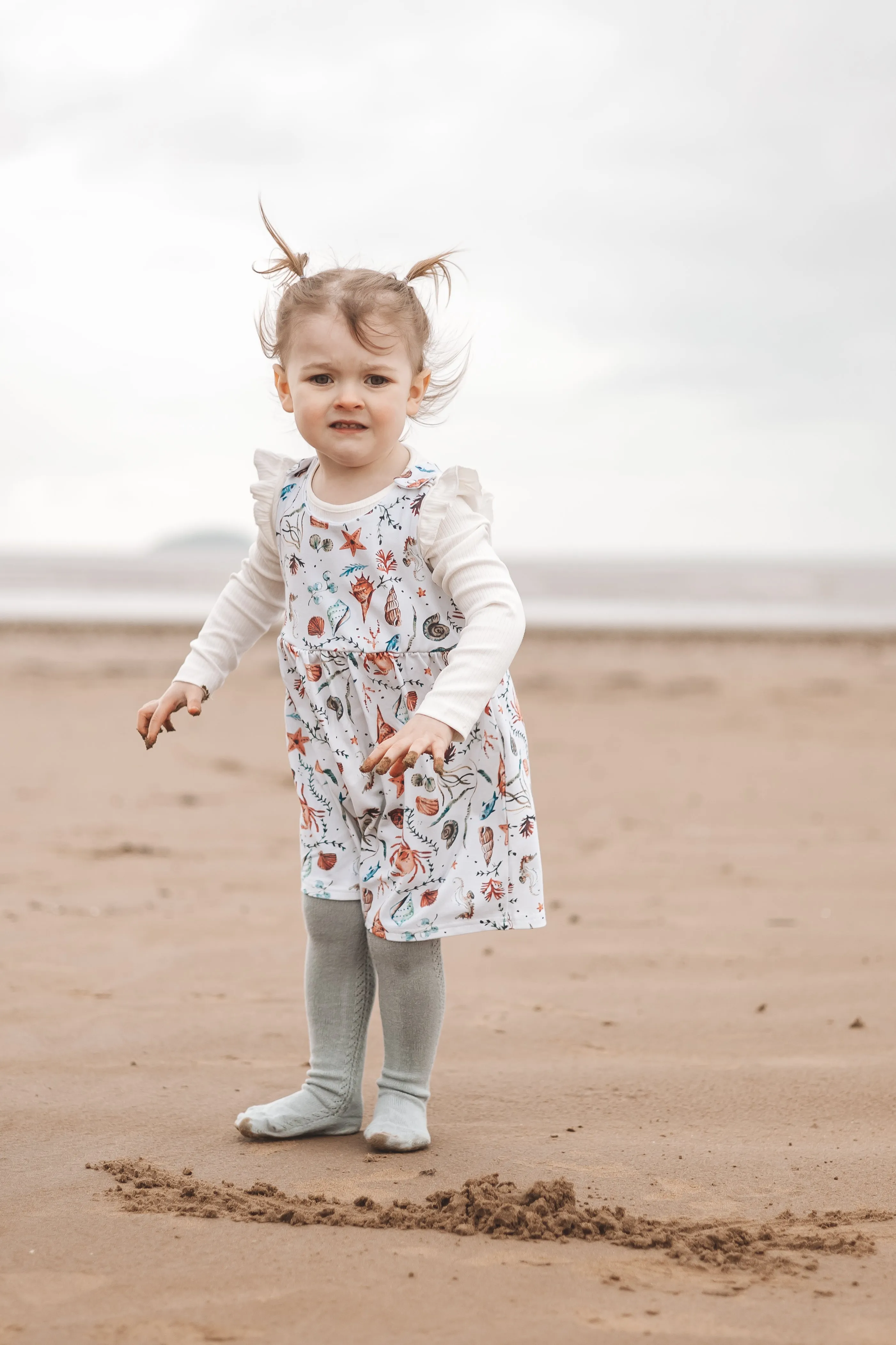 Under The Sea Pinafore Dress