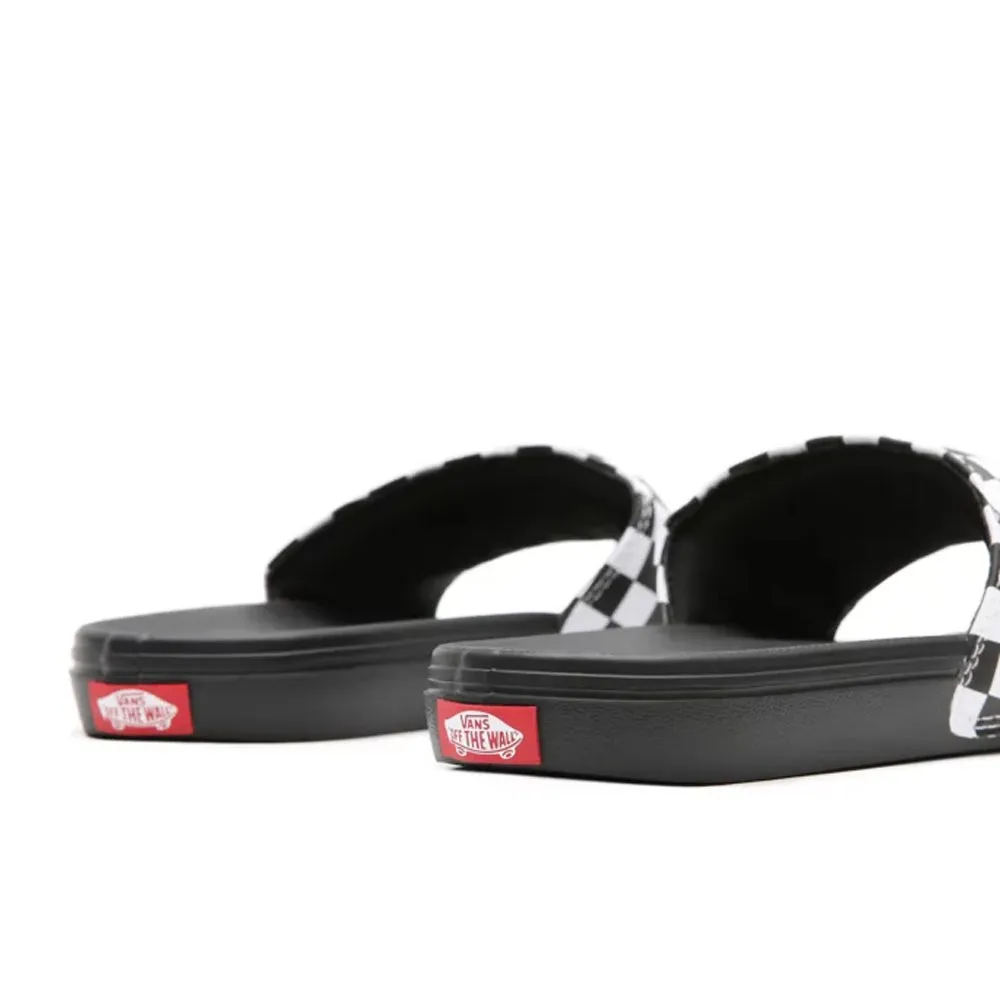 Vans La Costa Slide On  - Checkerboard True White/Black
