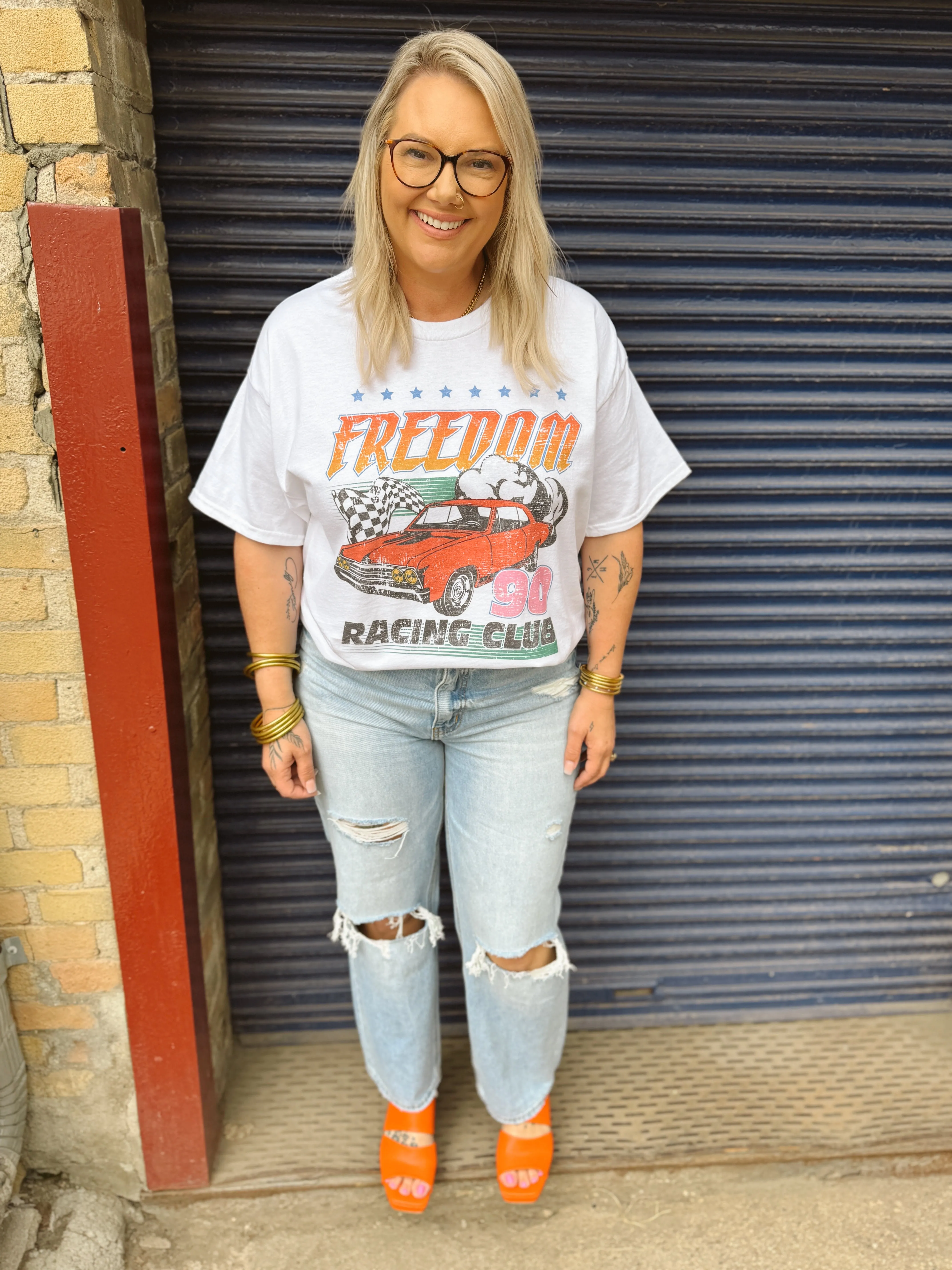Vintage Retro Racing Tee