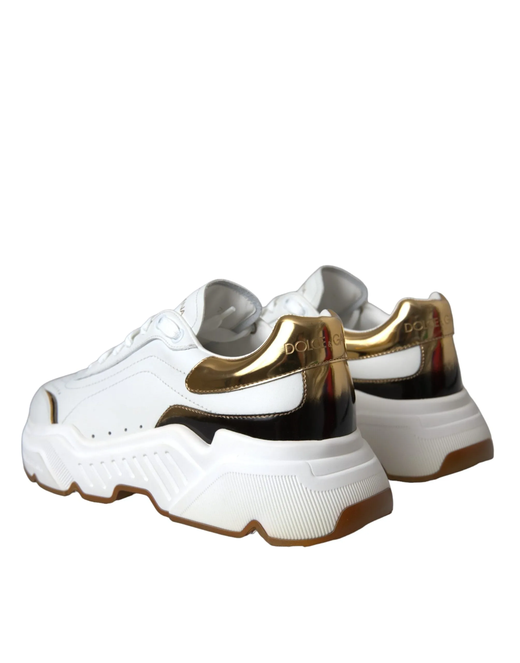 White Gold DAYMASTER Leather Sneakers Men Shoes (Copy)