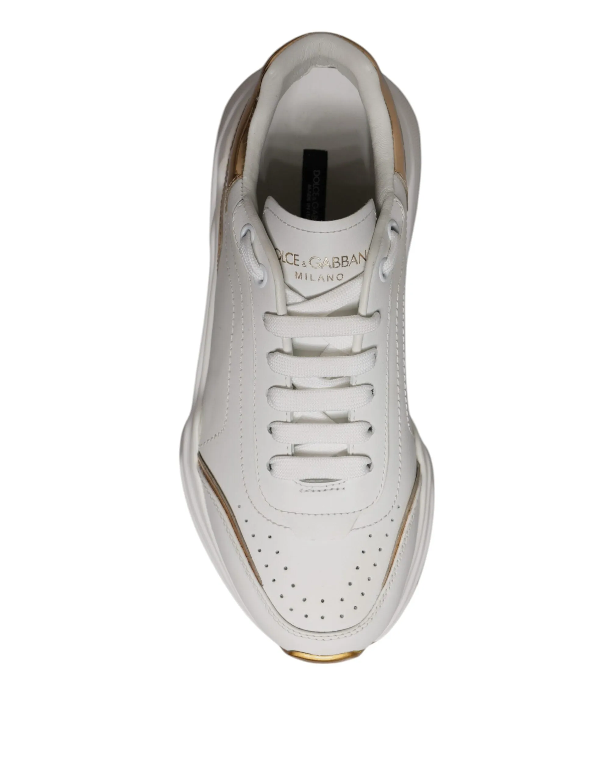 White Gold Daymaster Low Top Sneaker Shoes