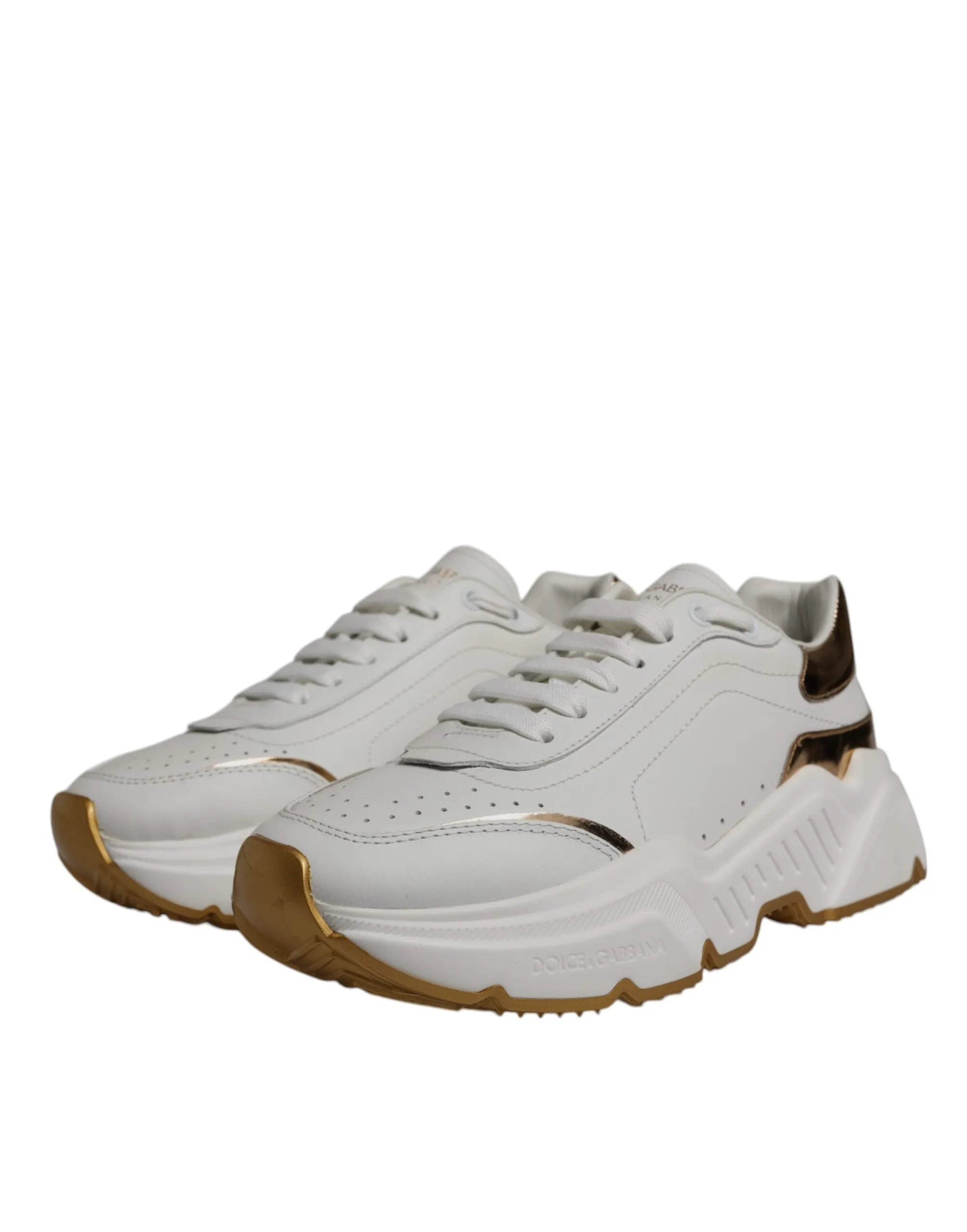 White Gold Daymaster Low Top Sneaker Shoes
