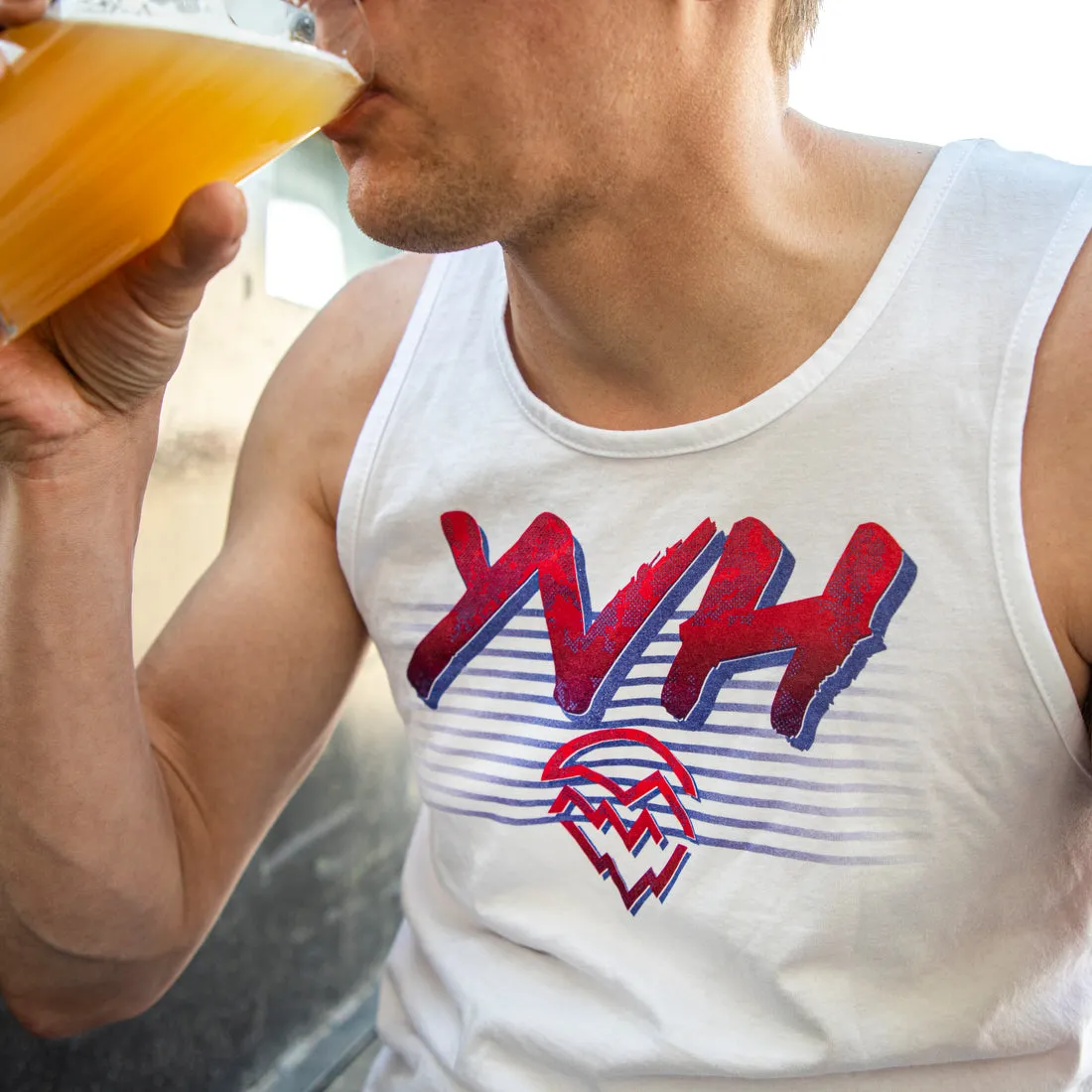White Rad YVH Tank Top | Men's and Women's