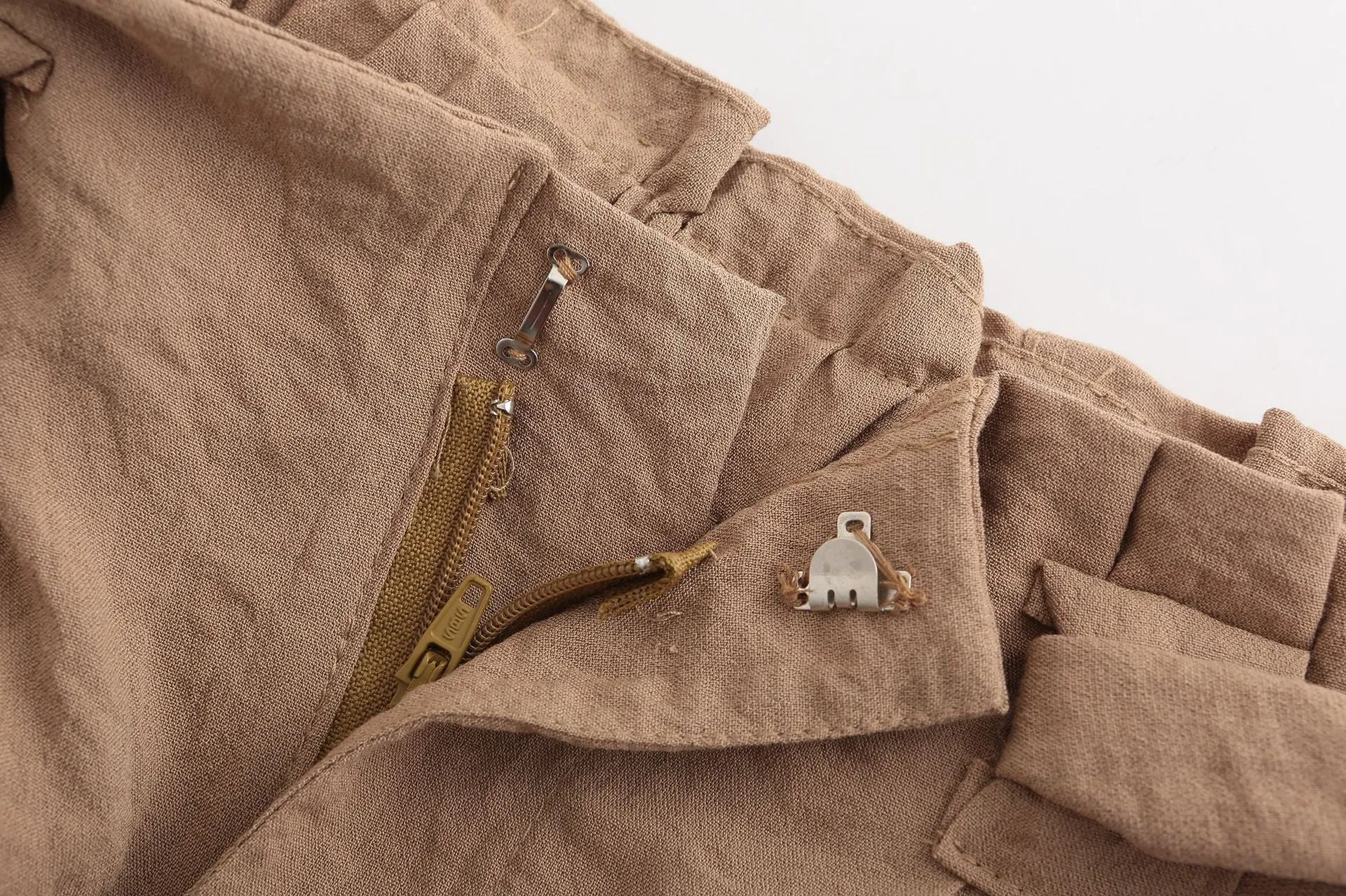Women Fashion Strap Casual Trousers
