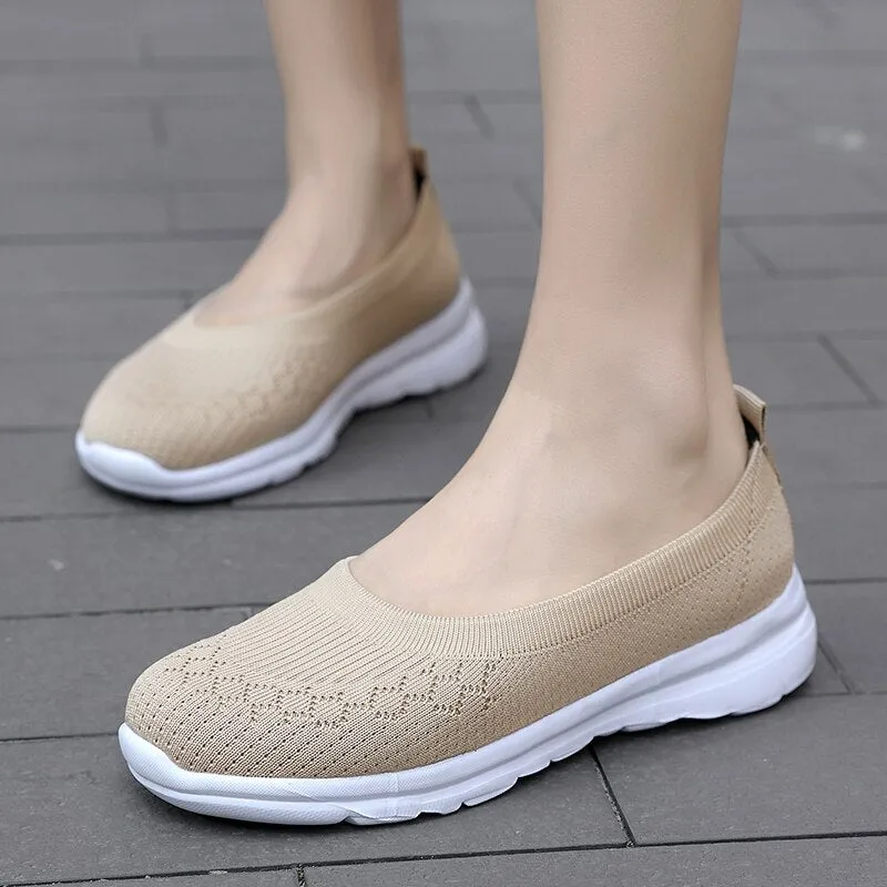 Women Sneakers Fashion Socks Shoes Casual White Sneakers