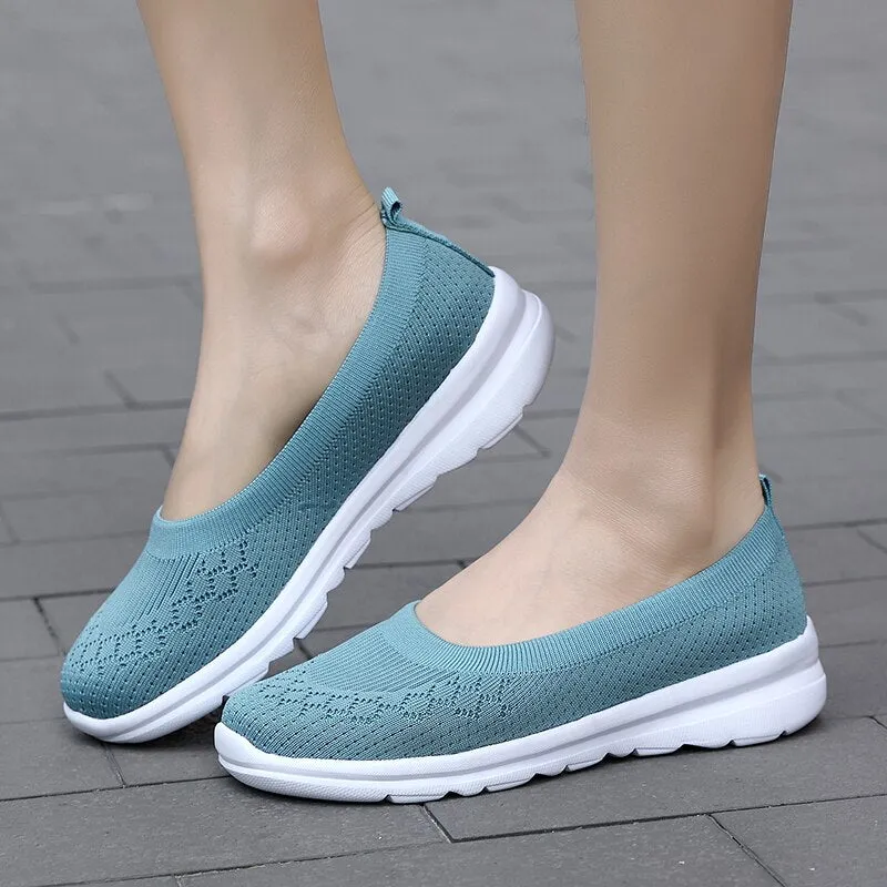 Women Sneakers Fashion Socks Shoes Casual White Sneakers