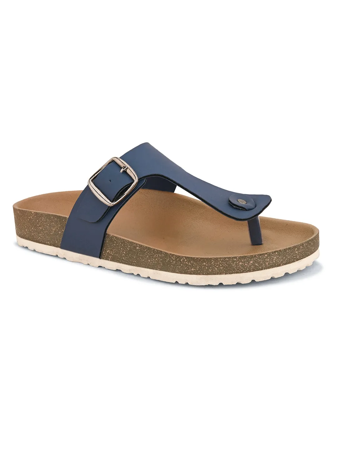 Women Synthetic Open Toe Flats