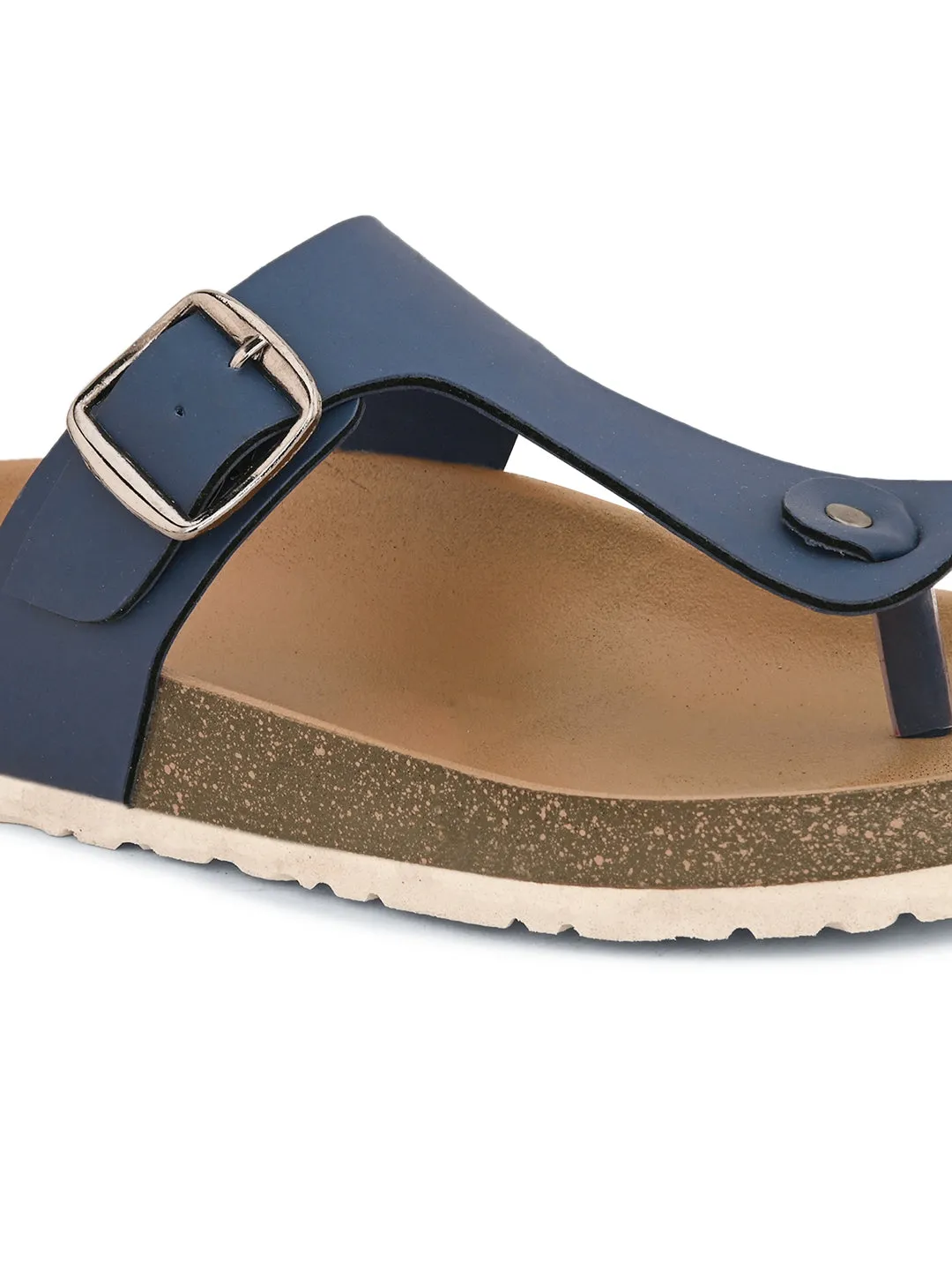 Women Synthetic Open Toe Flats