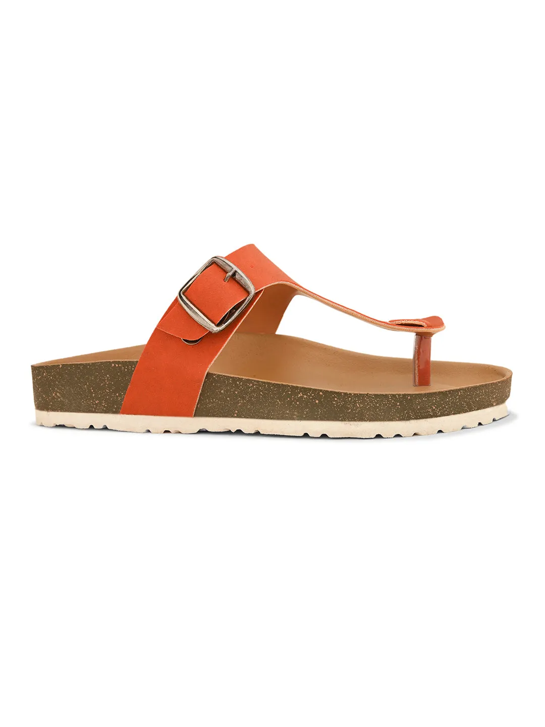 Women Synthetic Open Toe Flats