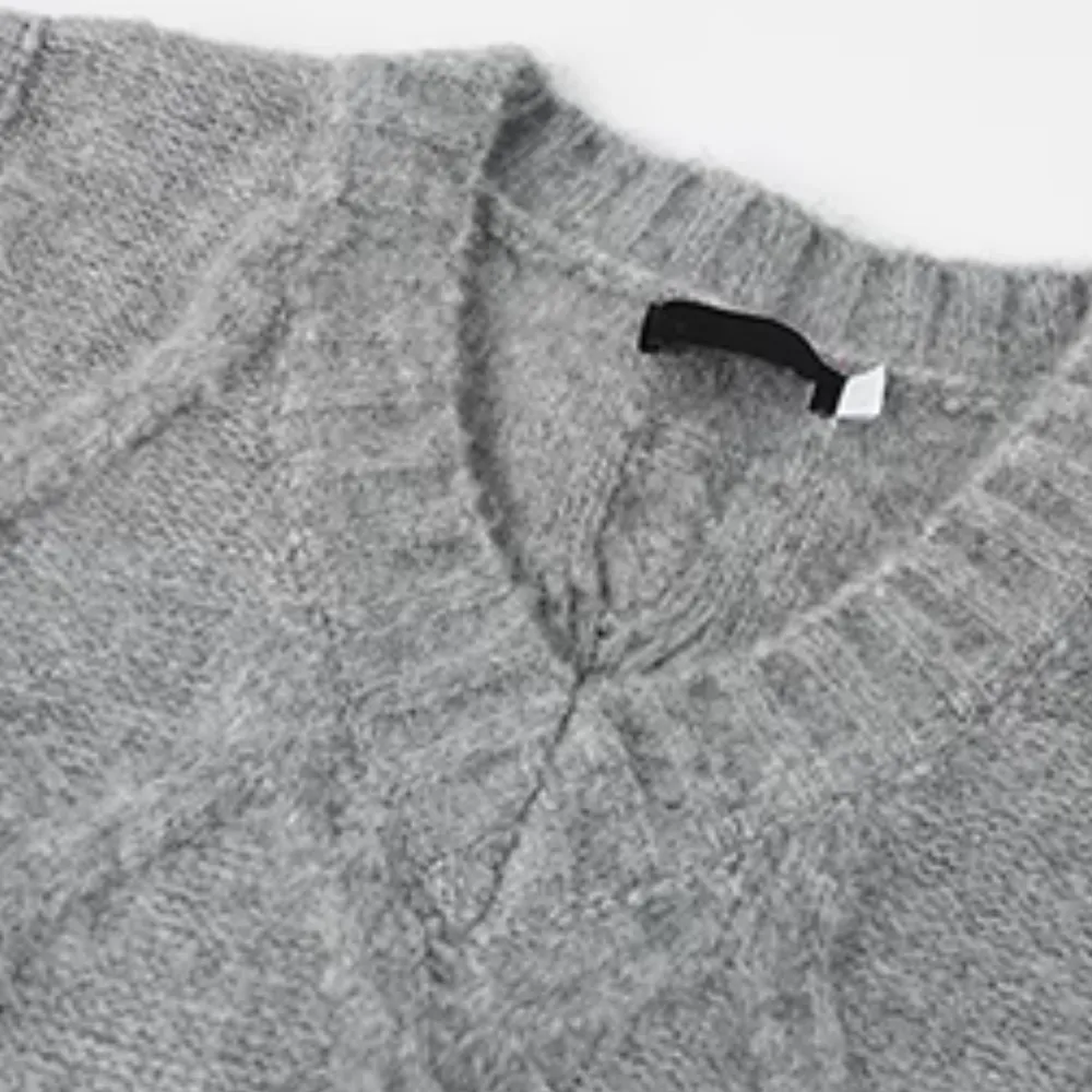 Women's Casual Solid Color Knitted Vest