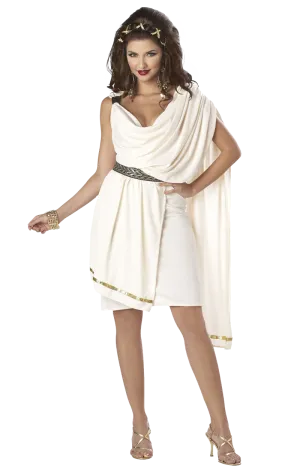 Womens Deluxe Classic Greek Toga Costume
