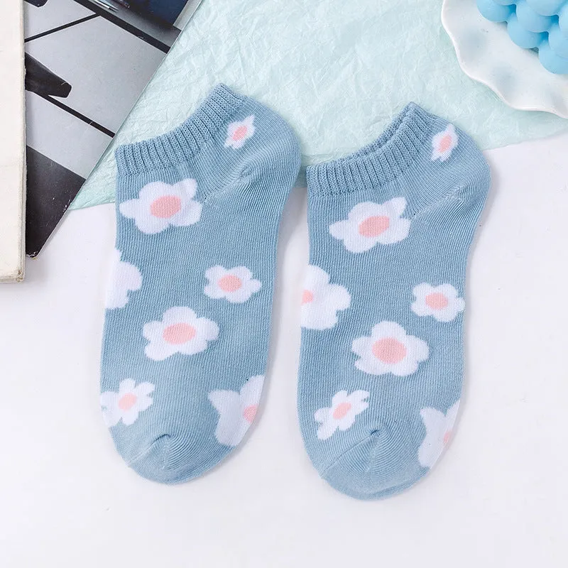 Women's Fashion Low Top Shallow Invisible Socks