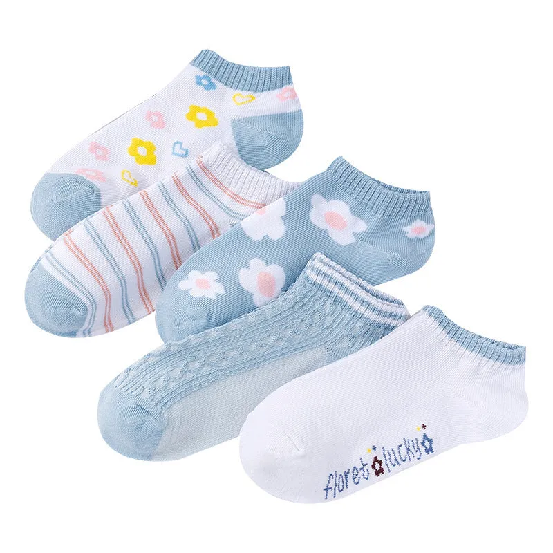 Women's Fashion Low Top Shallow Invisible Socks