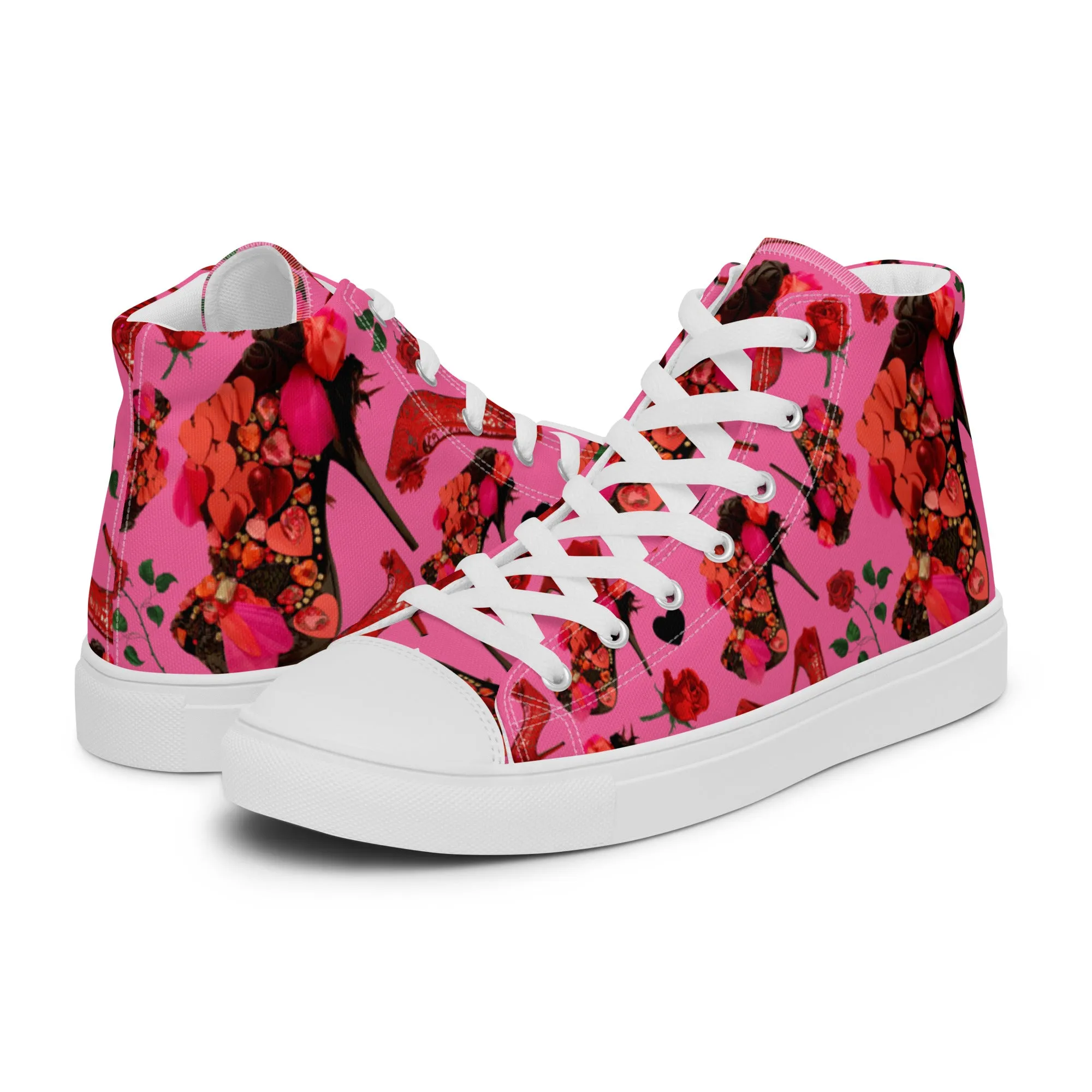 Women’s high top canvas shoes 'Deel Love'