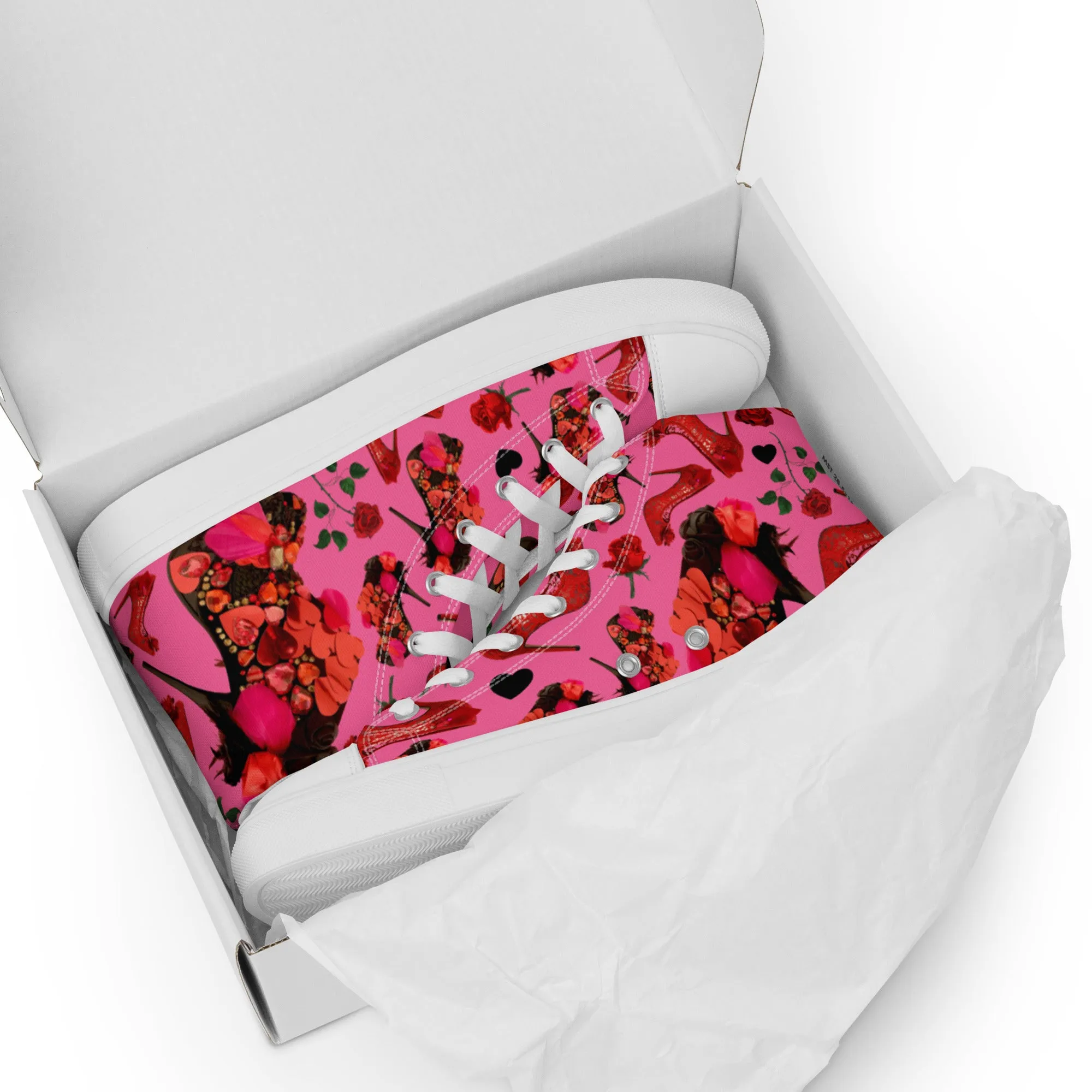 Women’s high top canvas shoes 'Deel Love'